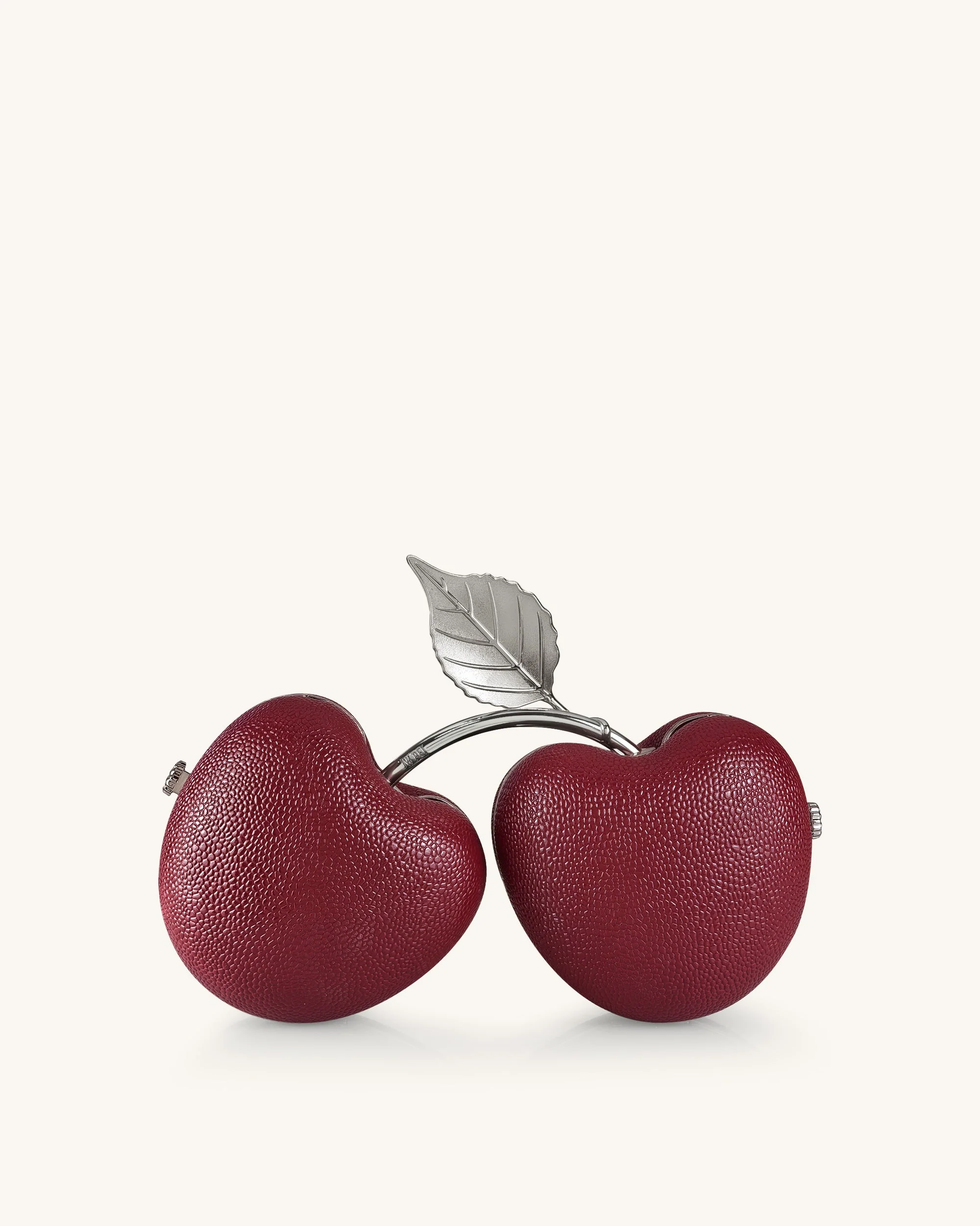 Aureline Cherry Shaped Clutch - Red