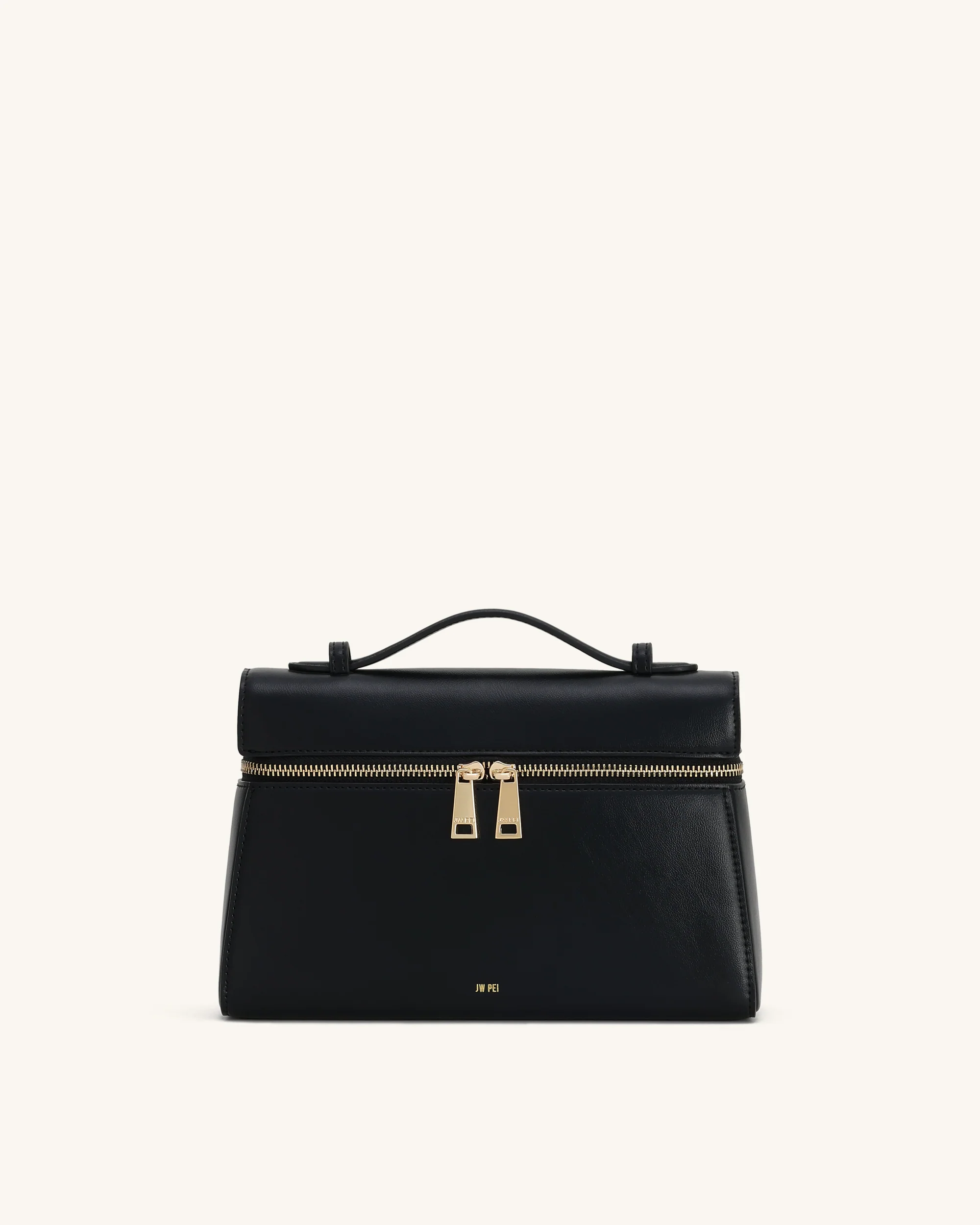 Thea Large Top Handle Bag - Black