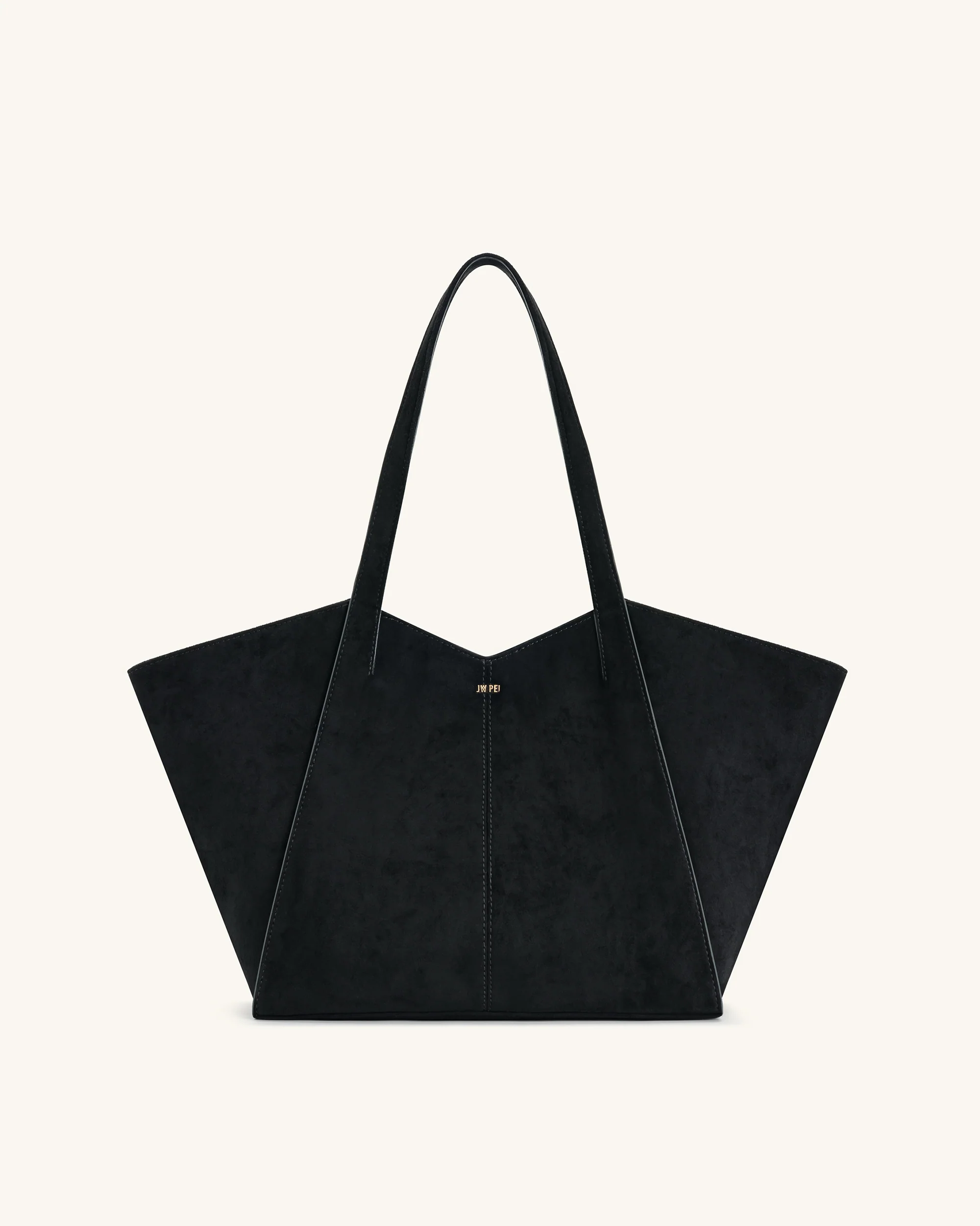Kiana Large Capacity Tote Bag - Black