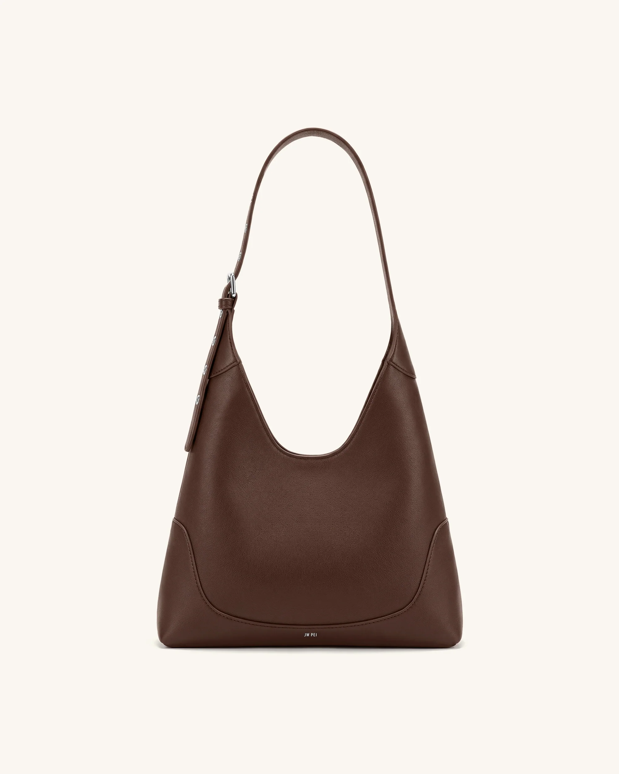 Willow Soft Hobo Shoulder Bag - Dark Brown