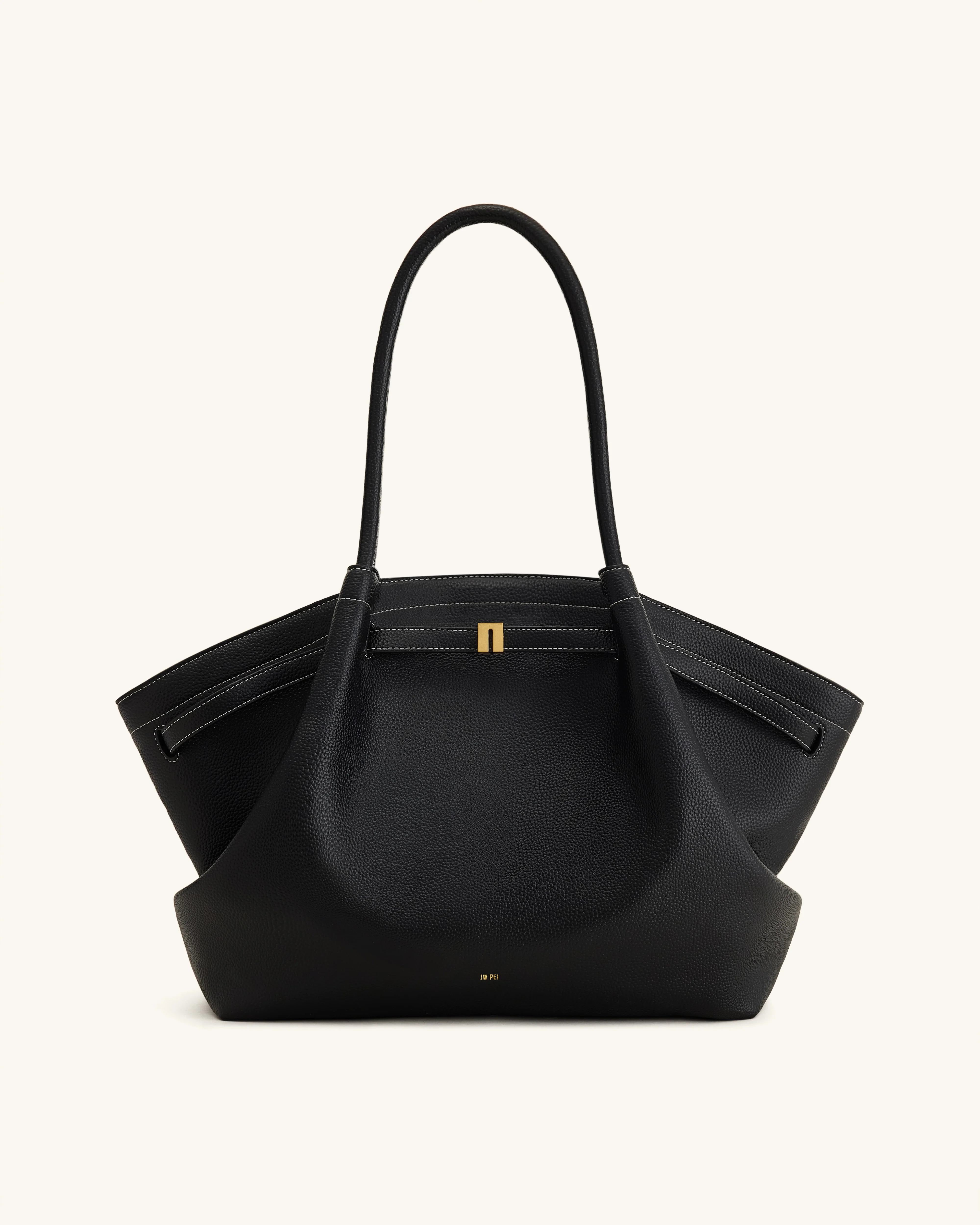 Hana Large Tote Bag - Black